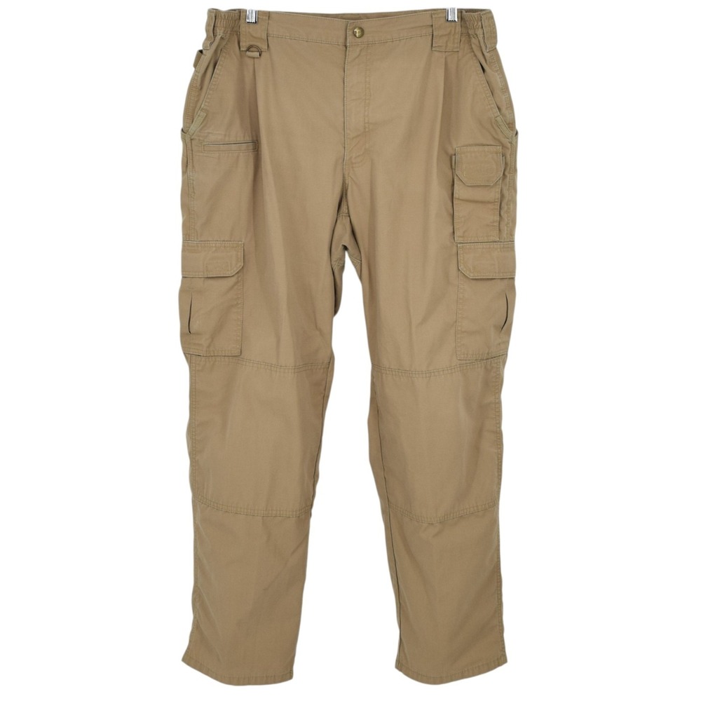 5.11 Tactical Pants Mens 40x34 Tundra Khaki Taclite Pro Cargo Ripstop Workwear